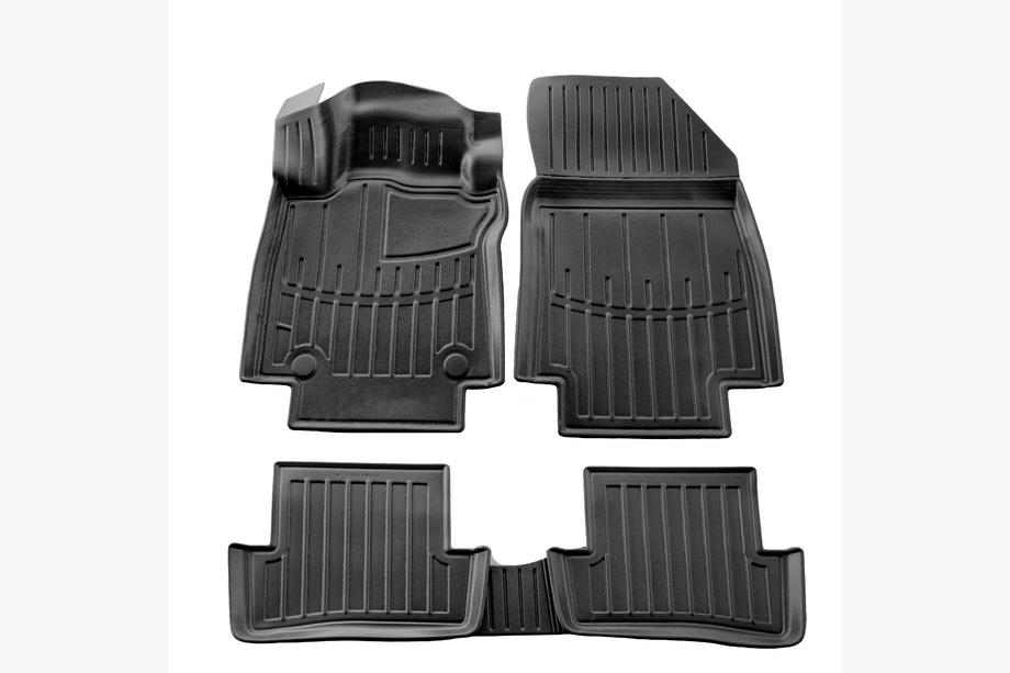 Renault Clio IV 2012–2019 Stingray 3D gummimattor för kupén (5 st) Image