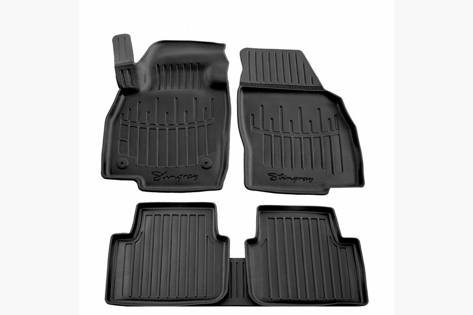 Skoda Kamiq 2019– Stingray 3D gummimattor för kupén (5 st) Image
