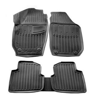 Stingray 3D gummimattor för kupén (5 st) Skoda Roomster 2006–2015