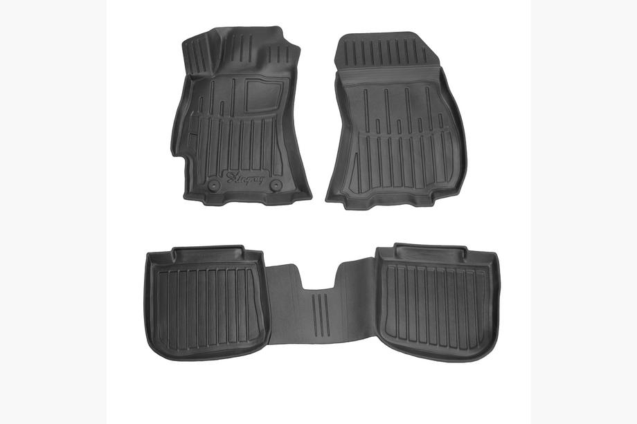 Subaru Outback 2009–2014 Stingray 3D gummimattor för kupé (4 st) Image