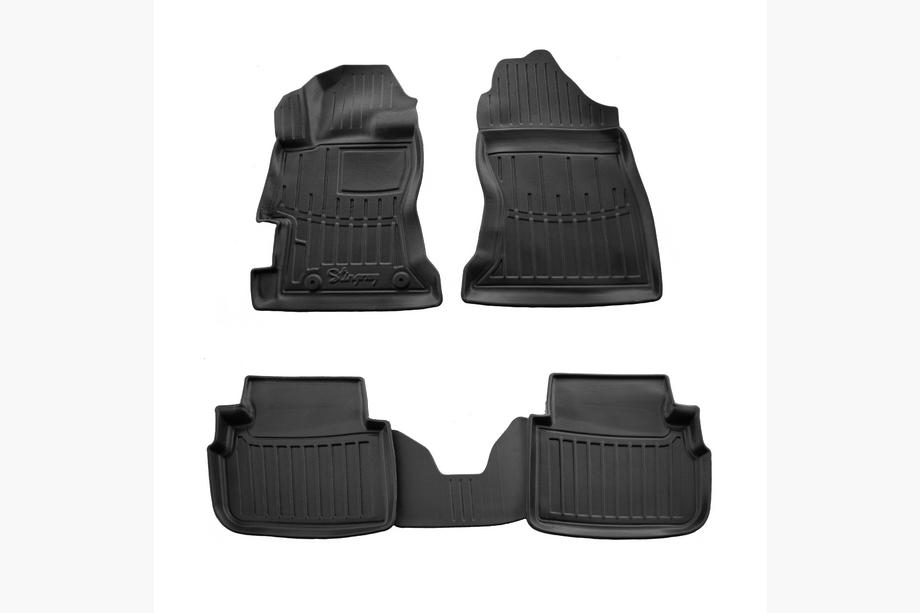 Subaru XV 2017–2023 Stingray 3D gummimattor för kupé (4 st) Image
