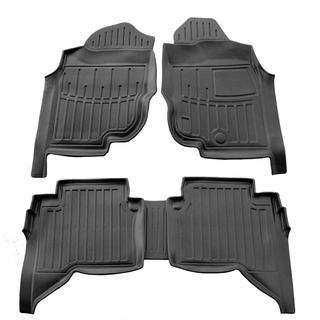 Stingray 3D gummimattor till kupén (högerstyrd, Crew Cab, 5 st) Toyota Hilux 2006–2015