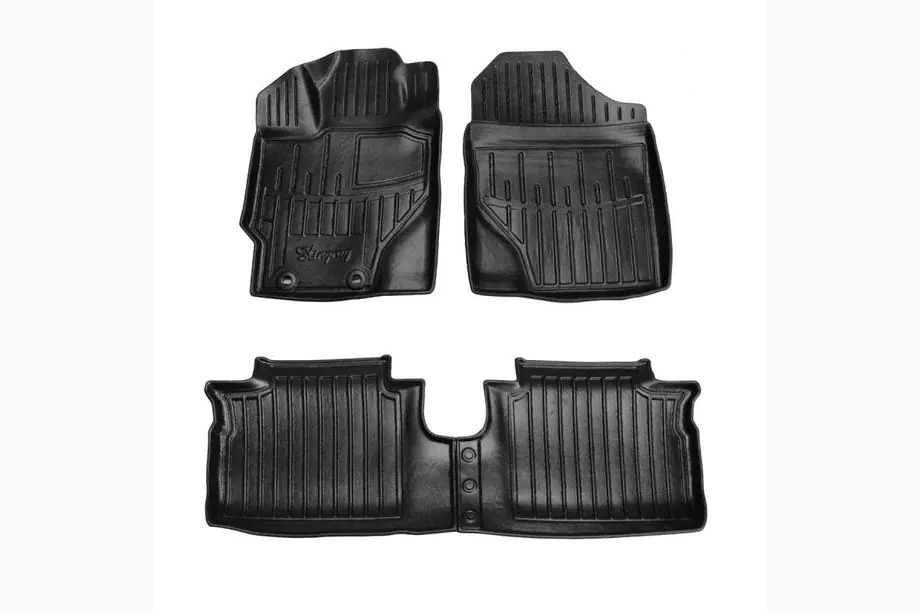 Toyota Yaris 2010–2020 Stingray 3D gummimattor för kupé (4 st) Image