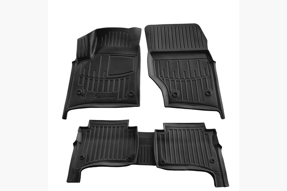 Volkswagen Touareg 2002–2010 Stingray 3D gummimattor för kupén (5 st) Image