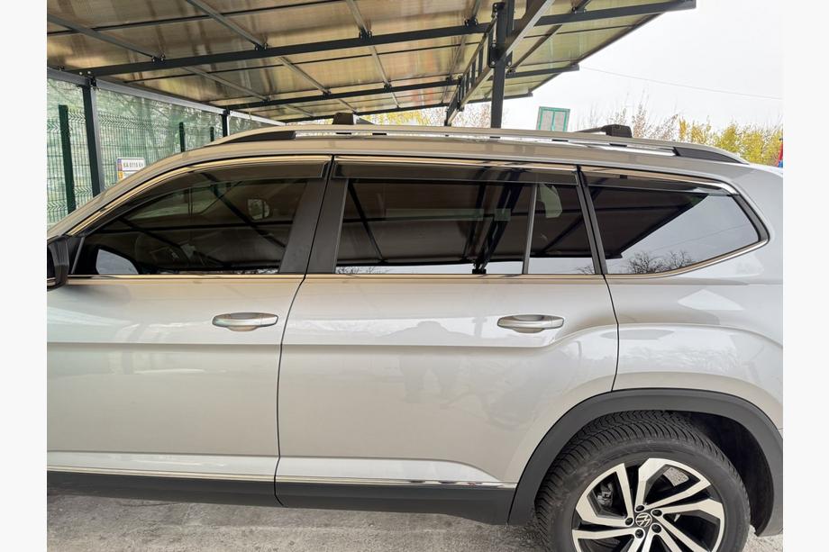 Volkswagen Atlas (Terramont) 2016– Takräcke (lastbågar) för vanliga takrails utan lås/nyckel Flybar V1 (2 st) Image