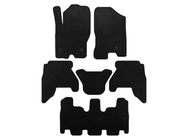 Nissan Pathfinder R51 2005–2014 EVA-golvmattor (3 rader, svart, 2010-2014) foto 1