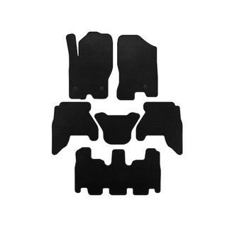 EVA-golvmattor (3 rader, svart, 2010-2014) Nissan Pathfinder R51 2005–2014