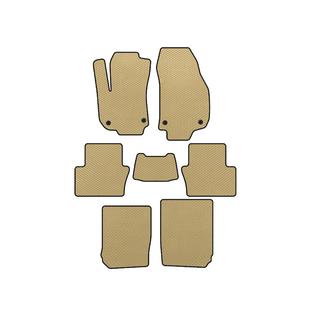 EVA-mattor (3 rader, beige) Opel Zafira B 2005–2011