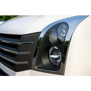 Kromramar till strålkastare (2 st, rostfritt stål) Volkswagen Crafter 2006–2016 foto 4