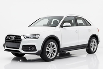 Audi Q3 2011–2019 Sidosteg RedLine V1 (2 st, aluminium) foto 1
