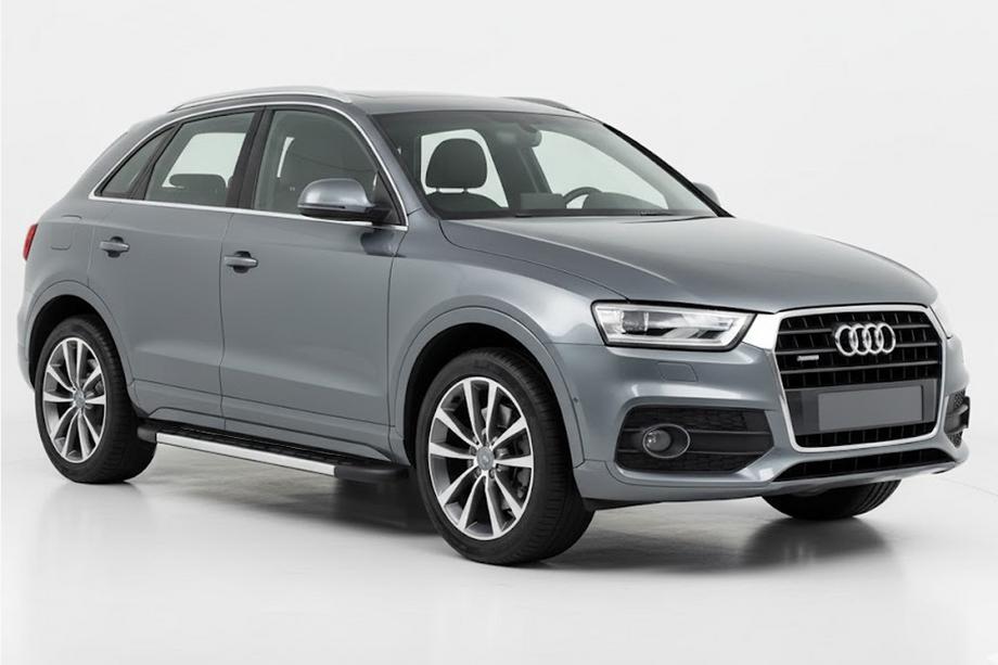 Audi Q3 2011–2019 Sidosteg Duru (2 st, aluminium) Image