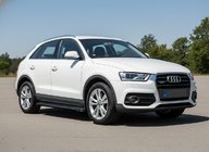 Audi Q3 2011–2019 Sidosteg RedLine Black (2 st, aluminium) foto 1