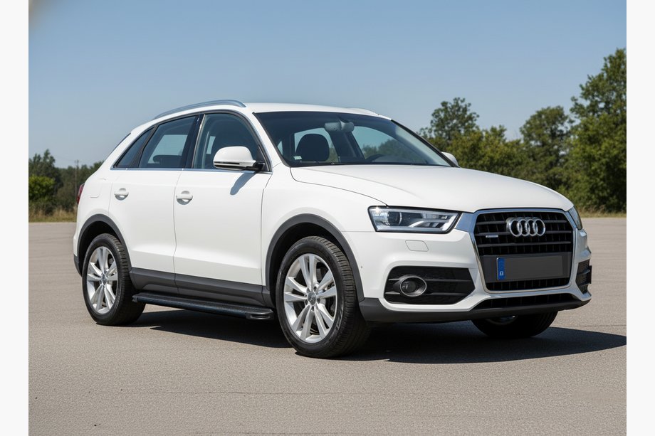 Audi Q3 2011–2019 Sidosteg RedLine Black (2 st, aluminium) Image