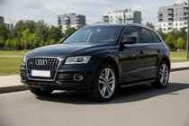 Audi Q5 2008–2017 Sidosteg Allmond Black (2 st, aluminium) foto 1