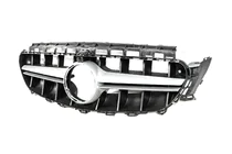 Mercedes E-class coupé C238 2016–2024 Frontgrill i E63 AMG-design Silver (för Avantgarde/AMG-Line/E43/E53 2016-2020) foto 2