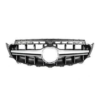 Frontgrill i E63 AMG-design Silver (för Avantgarde/AMG-Line/E43/E53 2016-2020) Mercedes E-class coupé C238 2016–2024 foto 1