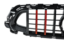Mercedes E-class coupé C238 2016–2024 Rocket frontgrill (för AMG Line 2020-2023) foto 5