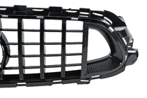 Mercedes E-class coupé C238 2016–2024 Rocket frontgrill (för AMG Line 2020-2023) foto 6