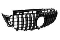 Mercedes E-class coupé C238 2016–2024 GT Panamericana Black frontgrill (för Avantgarde/AMG-Line/E43 AMG/E53 AMG 2016-2020) foto 4