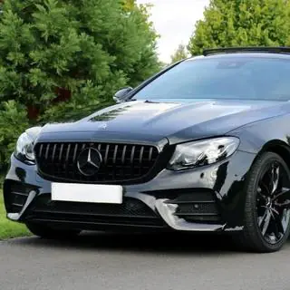 GT Panamericana Black frontgrill (för Avantgarde/AMG-Line/E43 AMG/E53 AMG 2016-2020)
