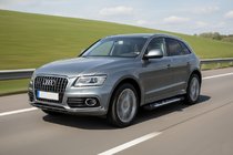 Audi Q5 2008–2017 Sidosteg Sunrise (2 st, aluminium) foto 1