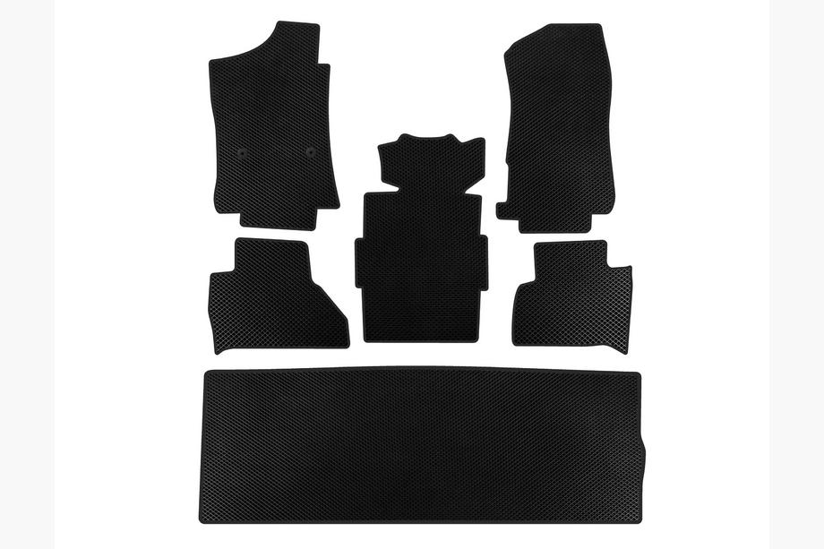 Cadillac Escalade 2014–2020 EVA-mattor (3 rader, svart) Image