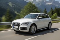Audi Q5 2008–2017 Sidosteg Line (2 st, aluminium) foto 1