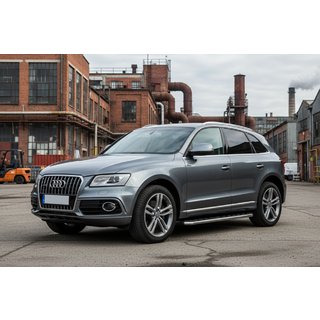 Sidosteg Maydos V1 (2 st, aluminium ↗ rostfritt stål) Audi Q5 2008–2017 foto 1