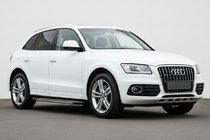 Audi Q5 2008–2017 Sidosteg Rainbow (2 st, aluminium) foto 1