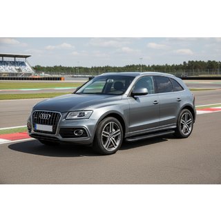 Sidosteg Bosphorus Black (2 st, aluminium) Audi Q5 2008–2017 foto 1