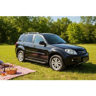 Sidosteg Allmond Black (2 st, aluminium) foto 1