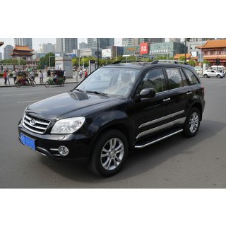 Sidosteg Maydos V1 (2 st, aluminium ↗ rostfritt stål) Chery Tiggo 1 2005–2016 foto 2