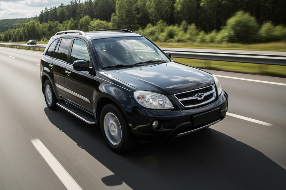 Chery Tiggo 1 2005–2016 Sidosteg Maydos V1 (2 st, aluminium ↗ rostfritt stål) Image