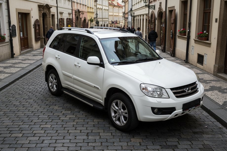Chery Tiggo 1 2005–2016 Sidosteg Duru (2 st, aluminium) Image