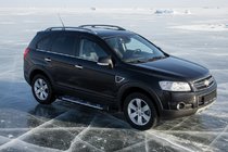 Chevrolet Captiva 2006–2019 Sidosteg Sunrise (2 st, aluminium) foto 1