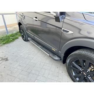 Sidosteg RedLine V1 (2 st, aluminium) Chevrolet Captiva 2006–2019 foto 1