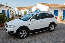 Chevrolet Captiva 2006–2019 Sidosteg Tayga Grey (2 st, aluminium) foto 1