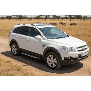 Sidosteg Line (2 st, aluminium) Chevrolet Captiva 2006–2019 foto 1
