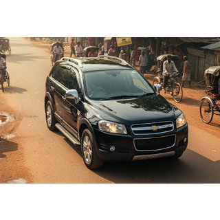 Sidosteg Maydos V1 (2 st, aluminium ↗ rostfritt stål) Chevrolet Captiva 2006–2019 foto 1