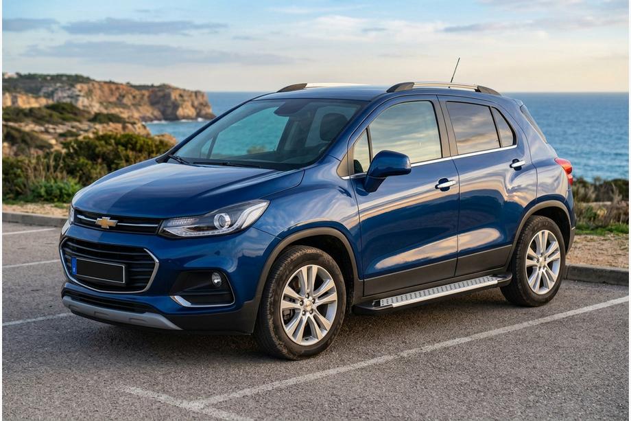 Chevrolet Trax 2012–2023 Sidosteg Allmond Grey (2 st, aluminium) Image