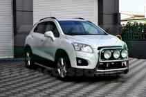 Chevrolet Trax 2012–2023 Sidosteg Fullmond (2 st, aluminium) foto 6