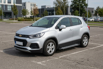 Chevrolet Trax 2012–2023 Sidosteg Rainbow (2 st, aluminium) foto 1