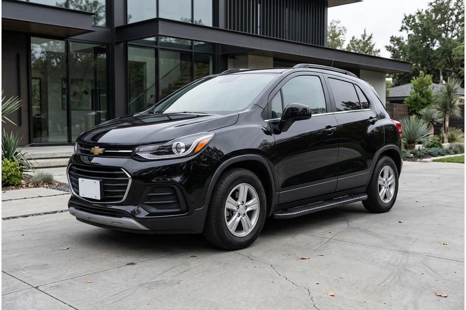 Chevrolet Trax 2012–2023 Sidosteg Bosphorus Black (2 st, aluminium) Image