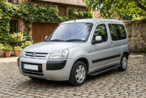Citroen Berlingo 1996–2008 Sidosteg Allmond Black (2 st, aluminium) foto 1