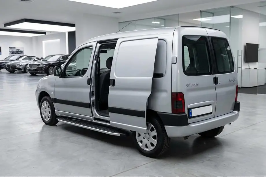 Citroen Berlingo 1996–2008 Sidosteg Fullmond (2 st, aluminium) Image