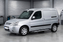 Citroen Berlingo 1996–2008 Sidosteg Sunrise (2 st, aluminium) foto 1