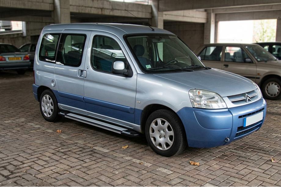 Citroen Berlingo 1996–2008 Sidosteg Rainbow (2 st, aluminium) Image