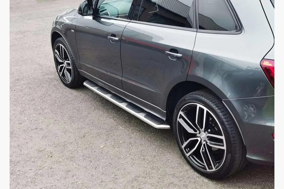 Audi Q3 2011–2019 Sidosteg OEM-V1 (2 st, aluminium) Foto 2