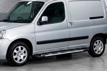 Peugeot Partner 1996–2008 Sidosteg Sunrise (2 st, aluminium) foto 1