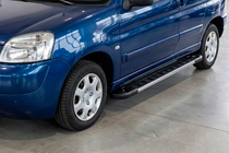 Peugeot Partner 1996–2008 Sidosteg RedLine V1 (2 st, aluminium) foto 1